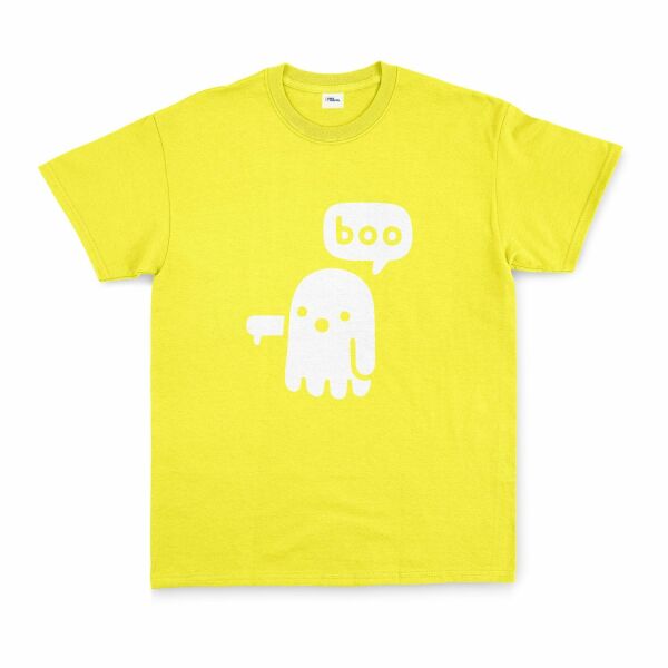 Boo! Tişört XL - Sarı