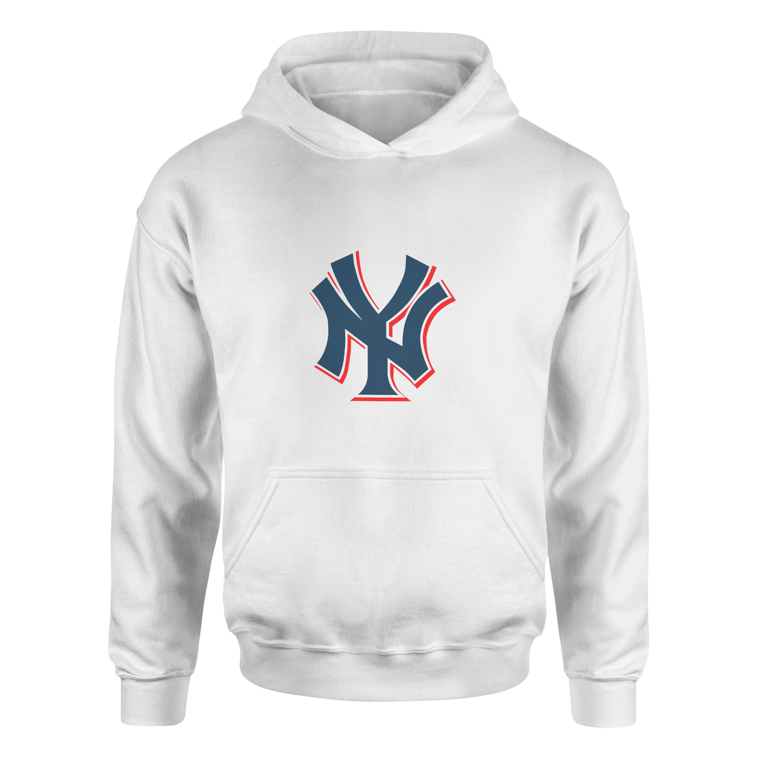 NY Yankees C Hoodie XXL - Beyaz