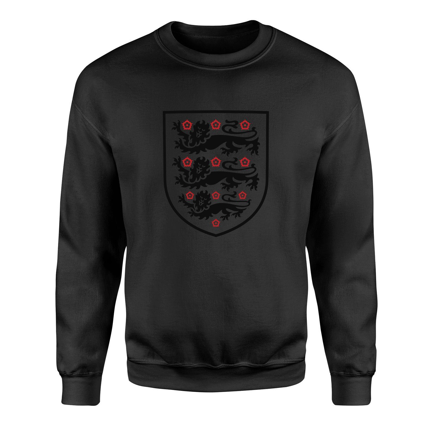 Three Lions Shield Sweatshirt L - Siyah