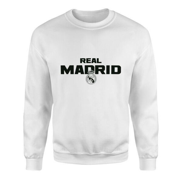 REAL MADRID Sweatshirt XL - Beyaz