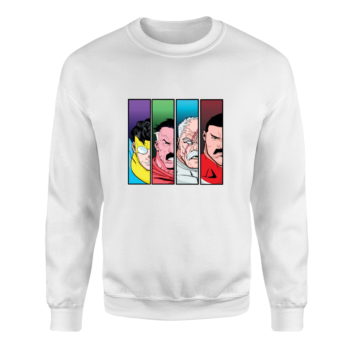 Viltrumites Sweatshirt M - Beyaz