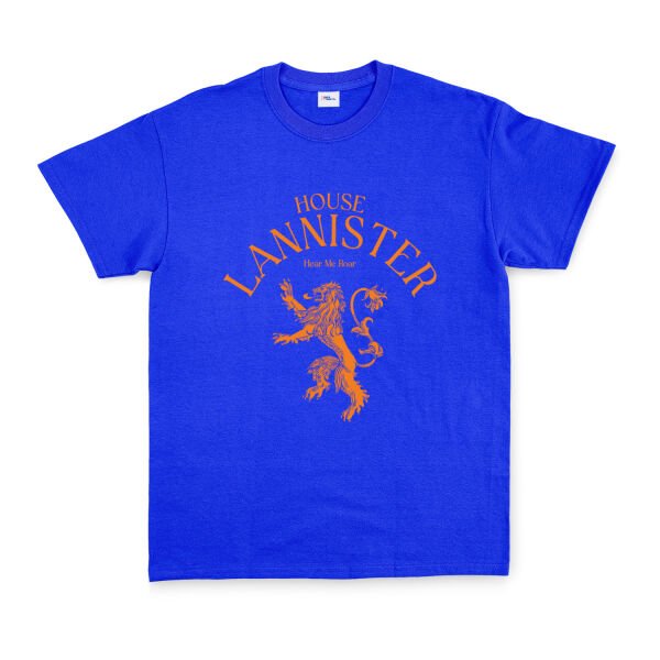 House Lannister Tişört XL - Mavi