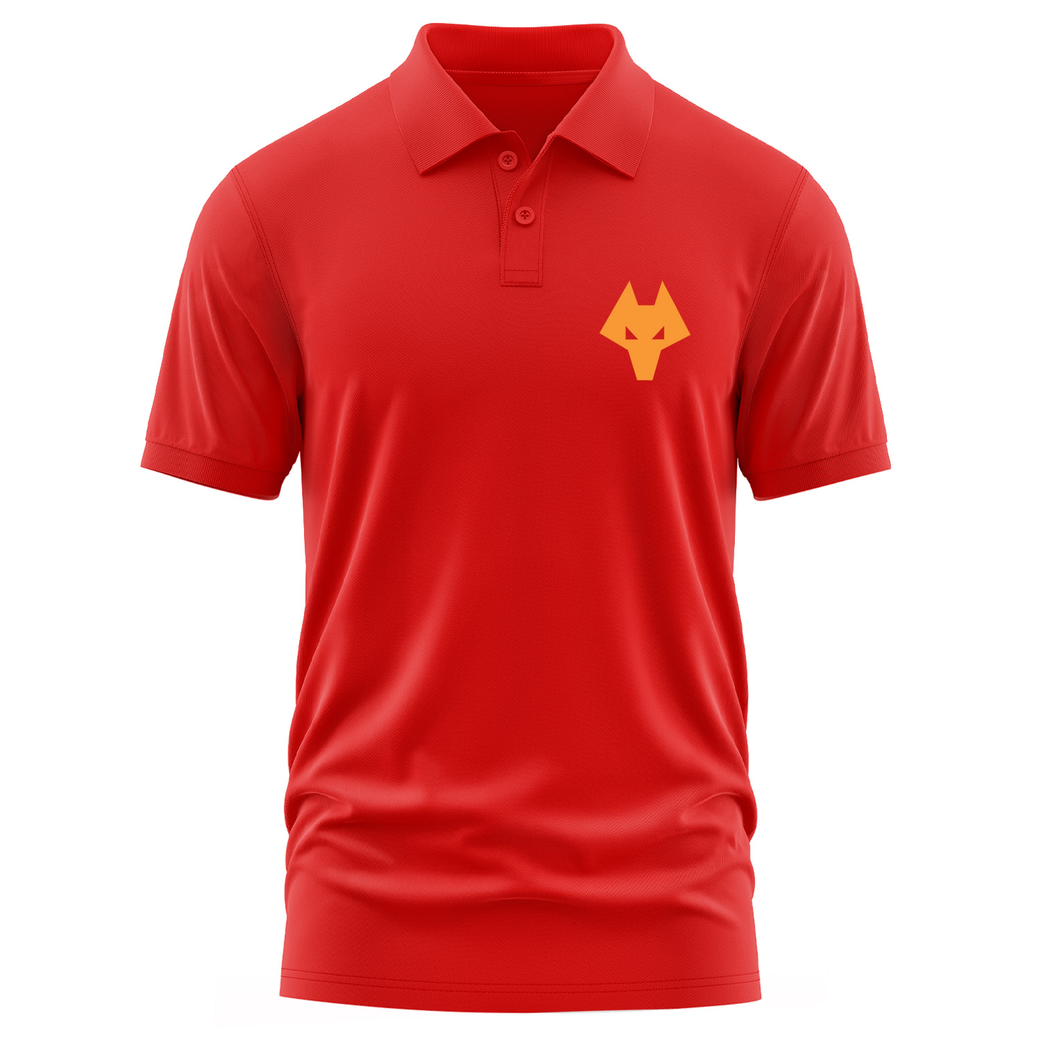 Wolverhampton Icon O Polo Tişört M - Kırmızı