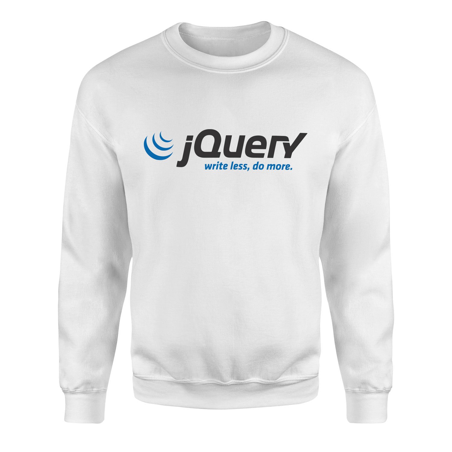 jQuery Sweatshirt XXL - Beyaz