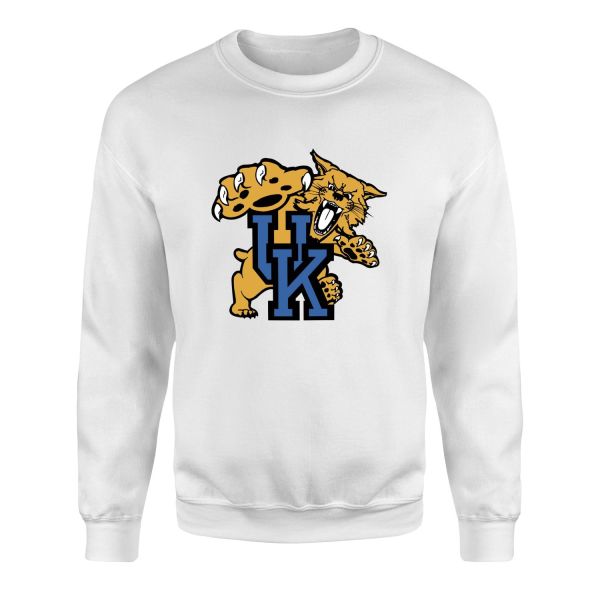 Kentucky Wildcats Sweatshirt M - Beyaz
