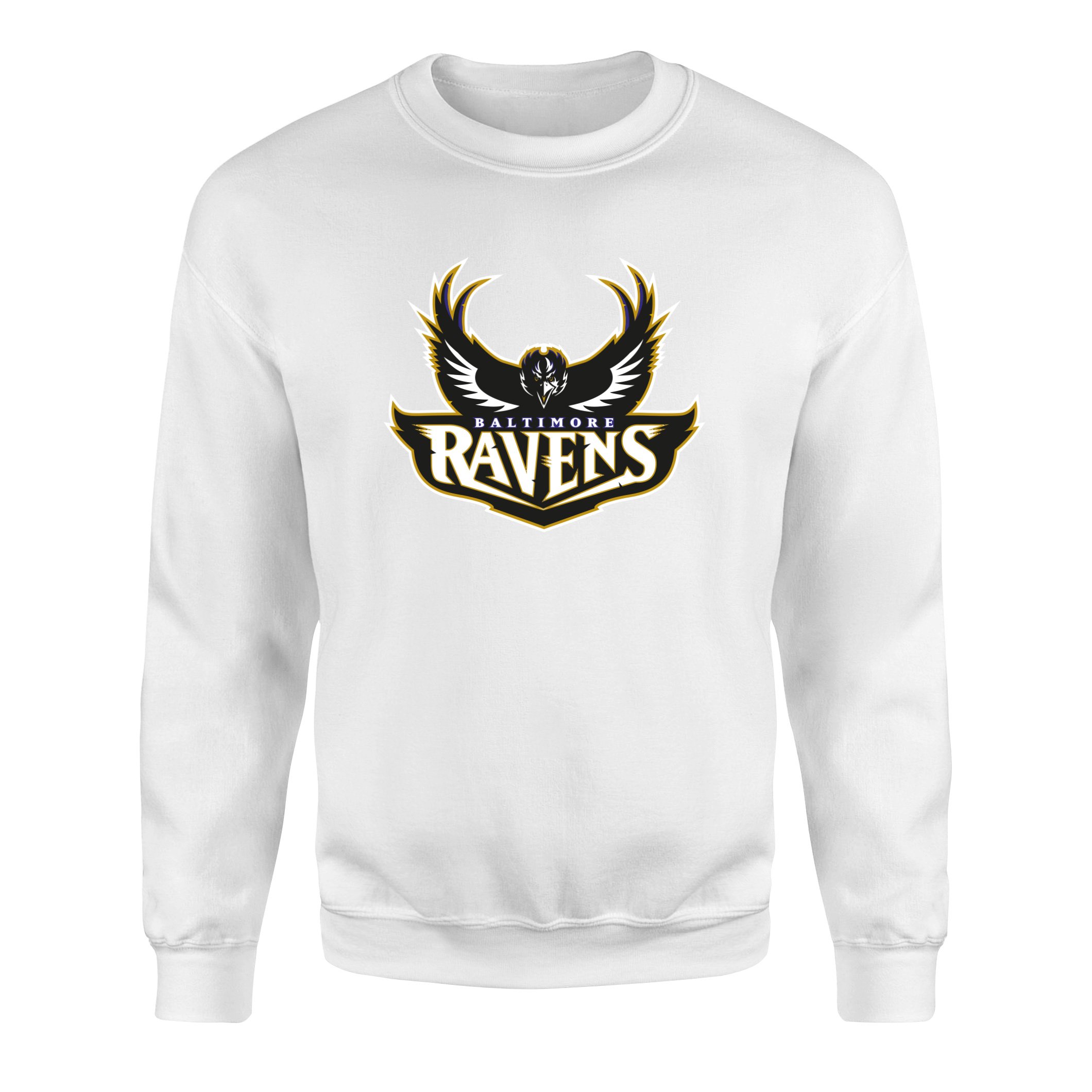 The Ravens Sweatshirt XL - Beyaz