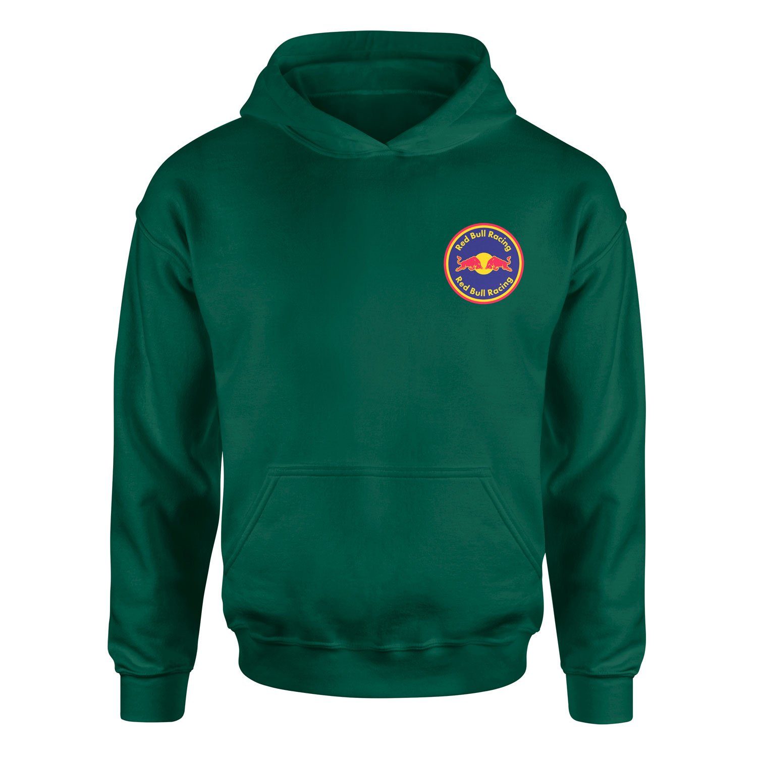 Red Bull Racing Badge Hoodie XL - Nefti Yeşili