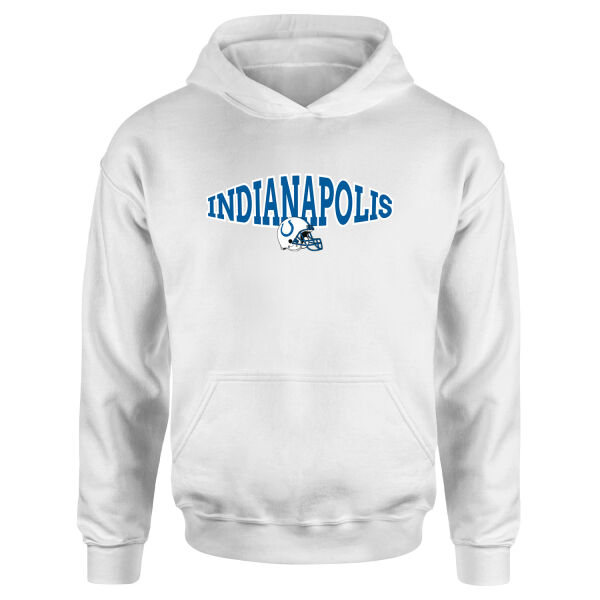 Indianapolis Colts B Hoodie M - Beyaz