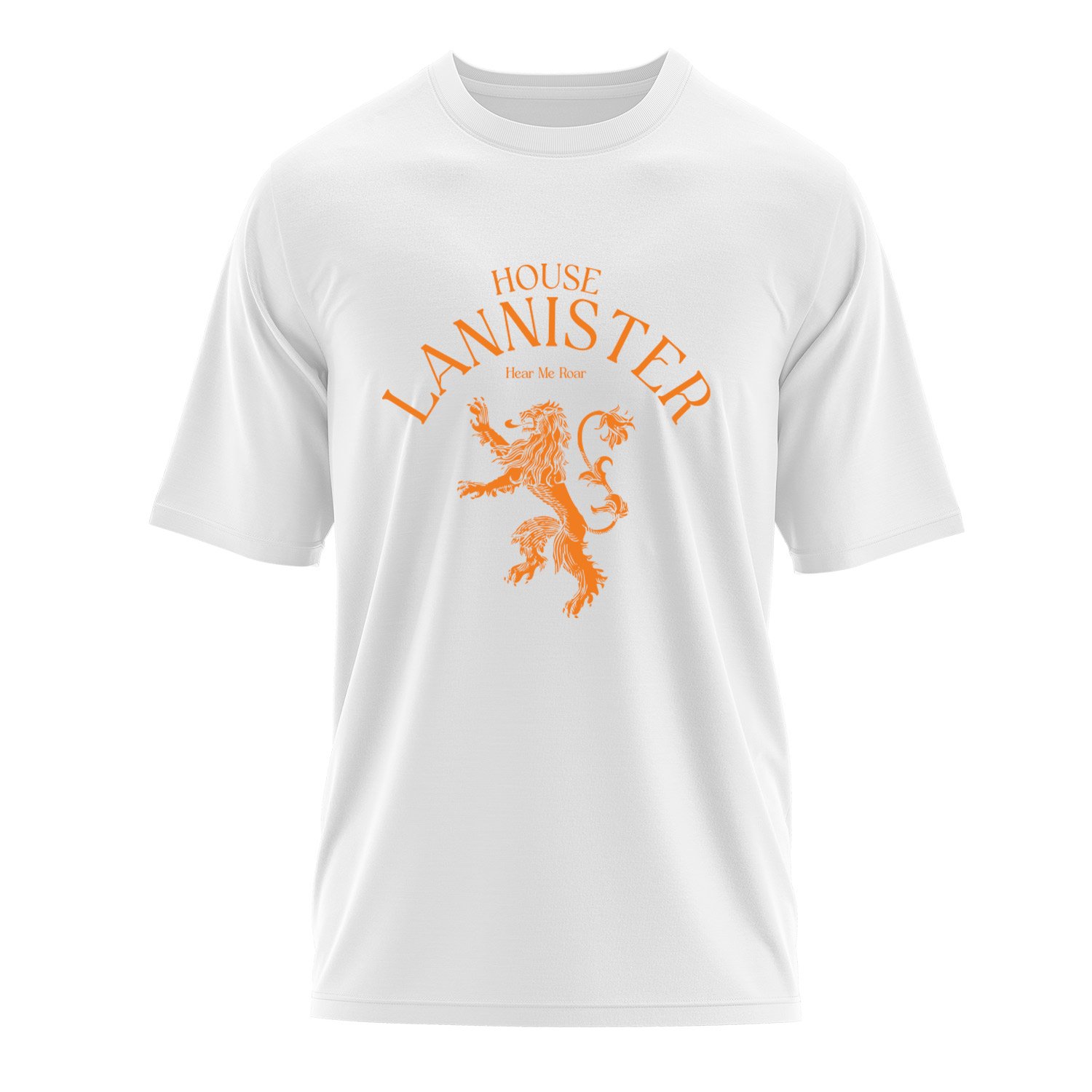 House Lannister Oversize Tişört XL - Beyaz