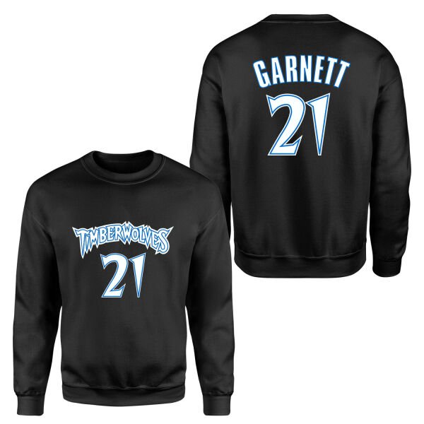 Kevin Garnett 21 THRBCK Forma Sweatshirt XL - Siyah