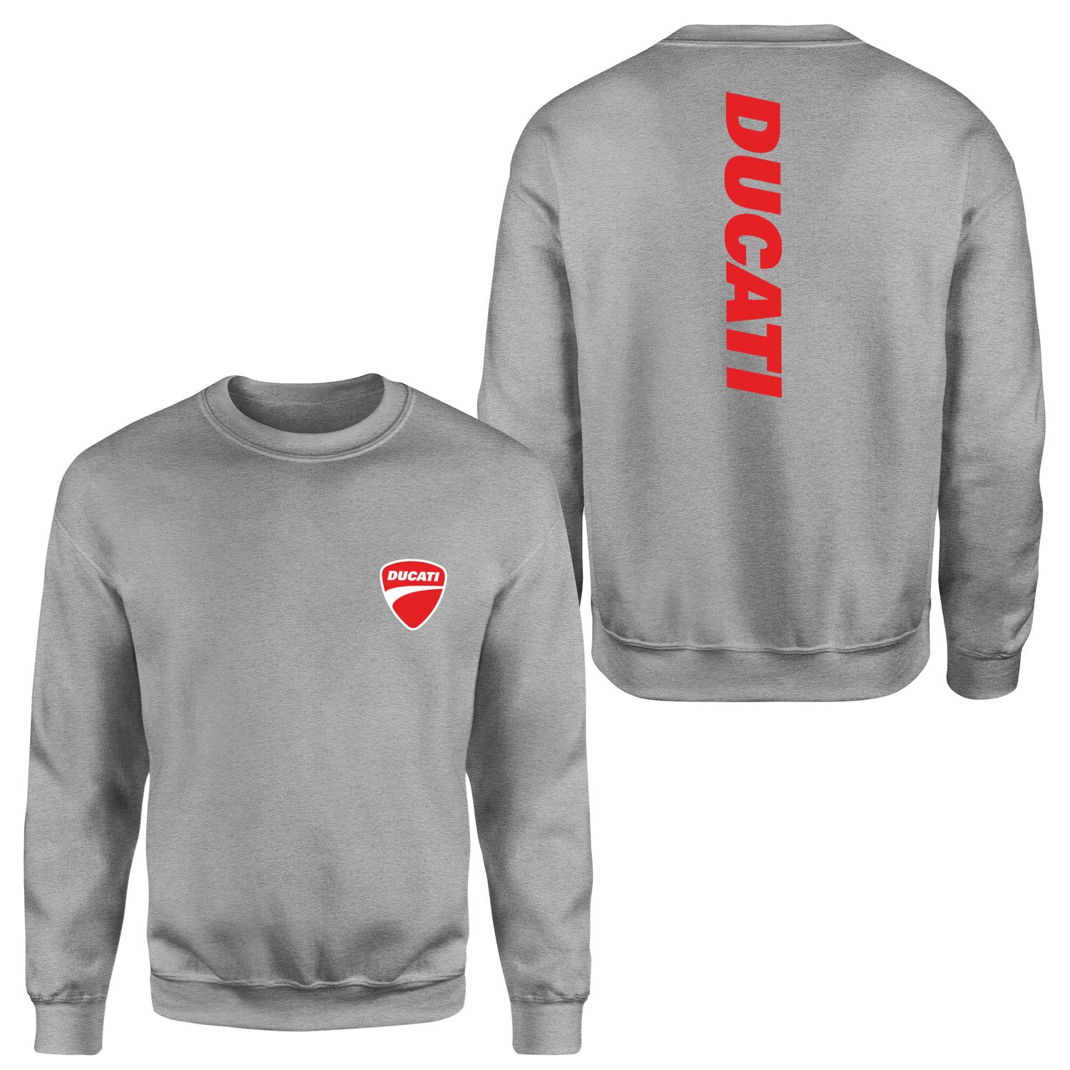Ducati Basic Racing Sweatshirt M - Gri