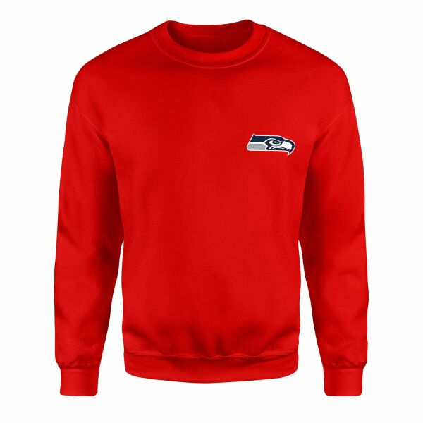Seattle Seahawks Sweatshirt L - Kırmızı