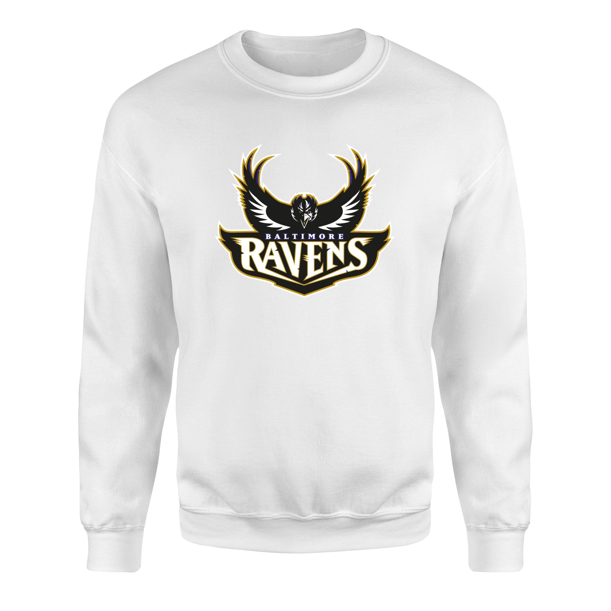 The Ravens Sweatshirt XXL - Beyaz