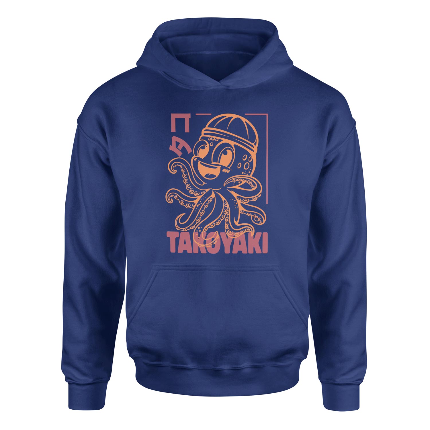 Takoyaki Hoodie L - İndigo Mavisi