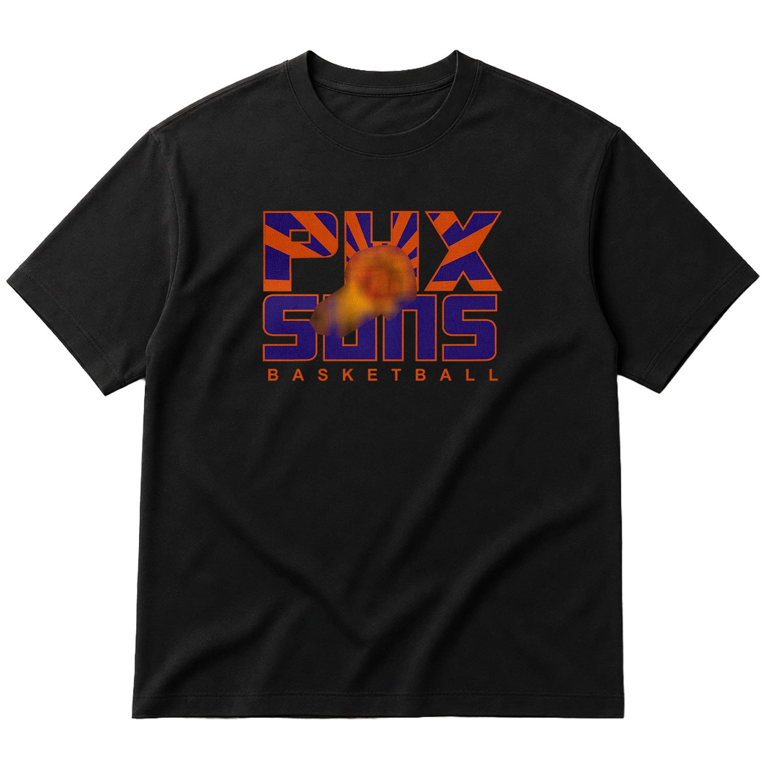 PHX Suns Oversize Tişört L - Siyah