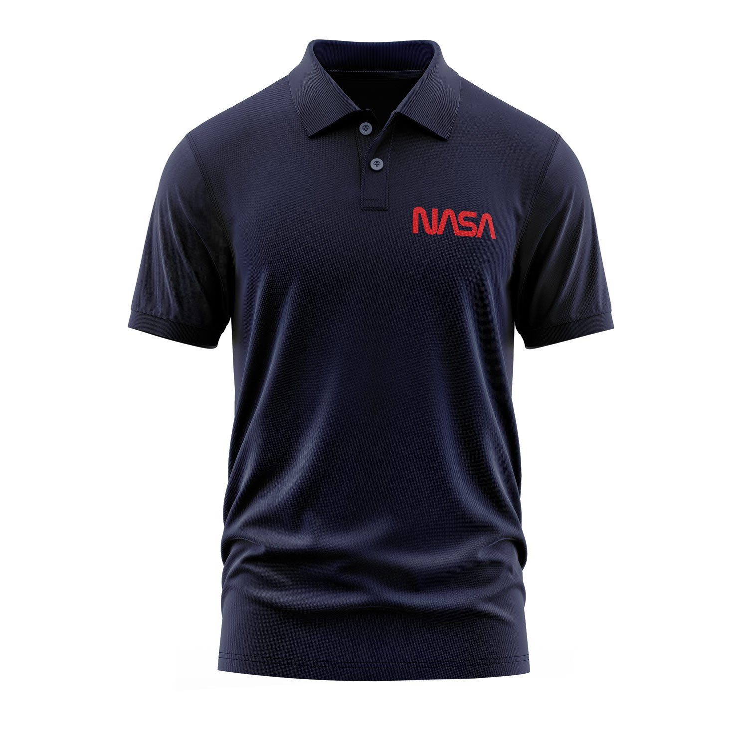 NASA Red Polo Tişört S - İndigo Mavisi | OUTLET