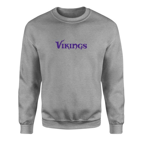 MIN VIKINGS Iconic Sweatshirt S - Gri