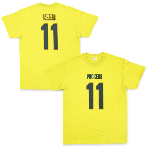 Jayden Reed Green Bay Packers Tişört S - Sarı