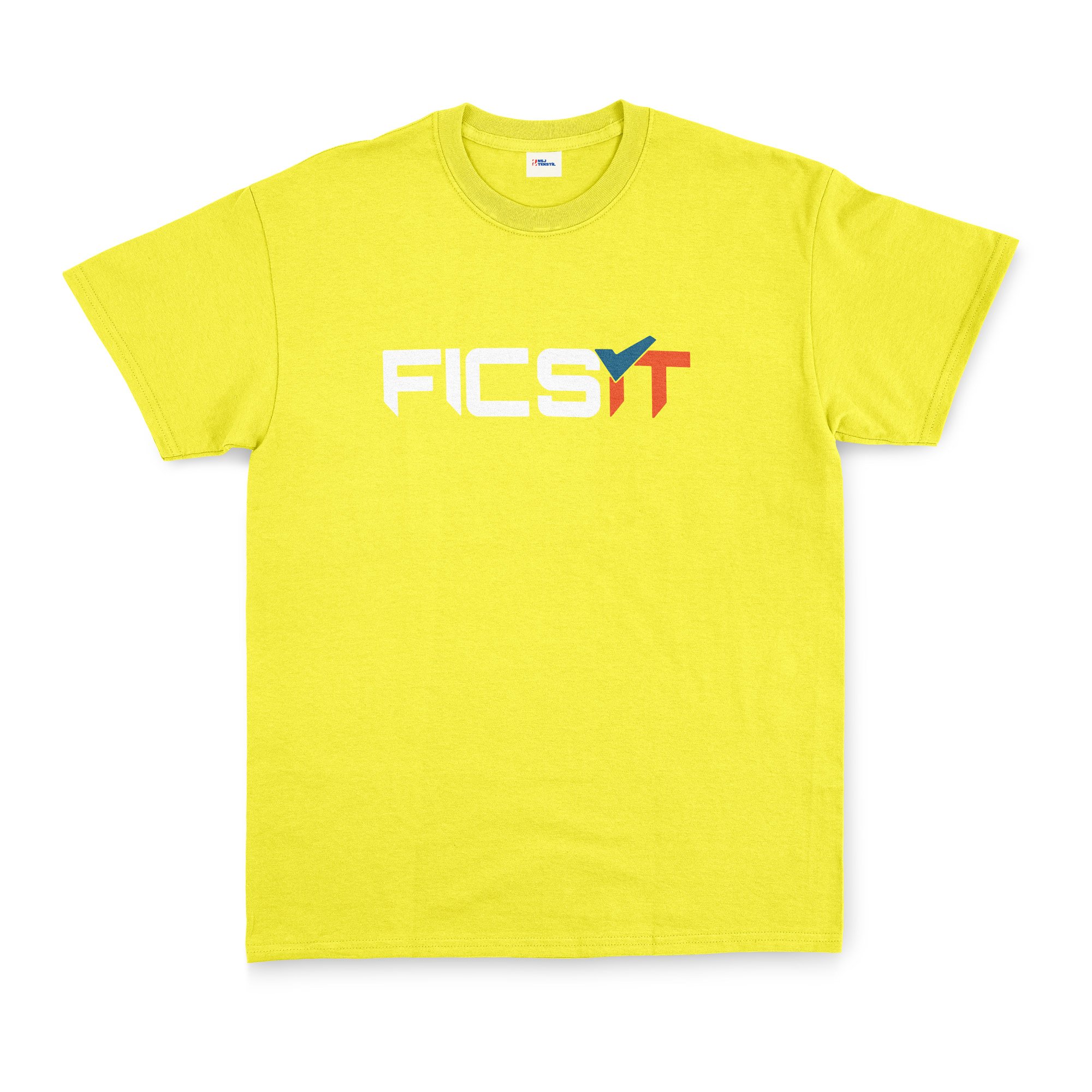 FICSIT Inc. | Satisfactory Tişört XL - Sarı