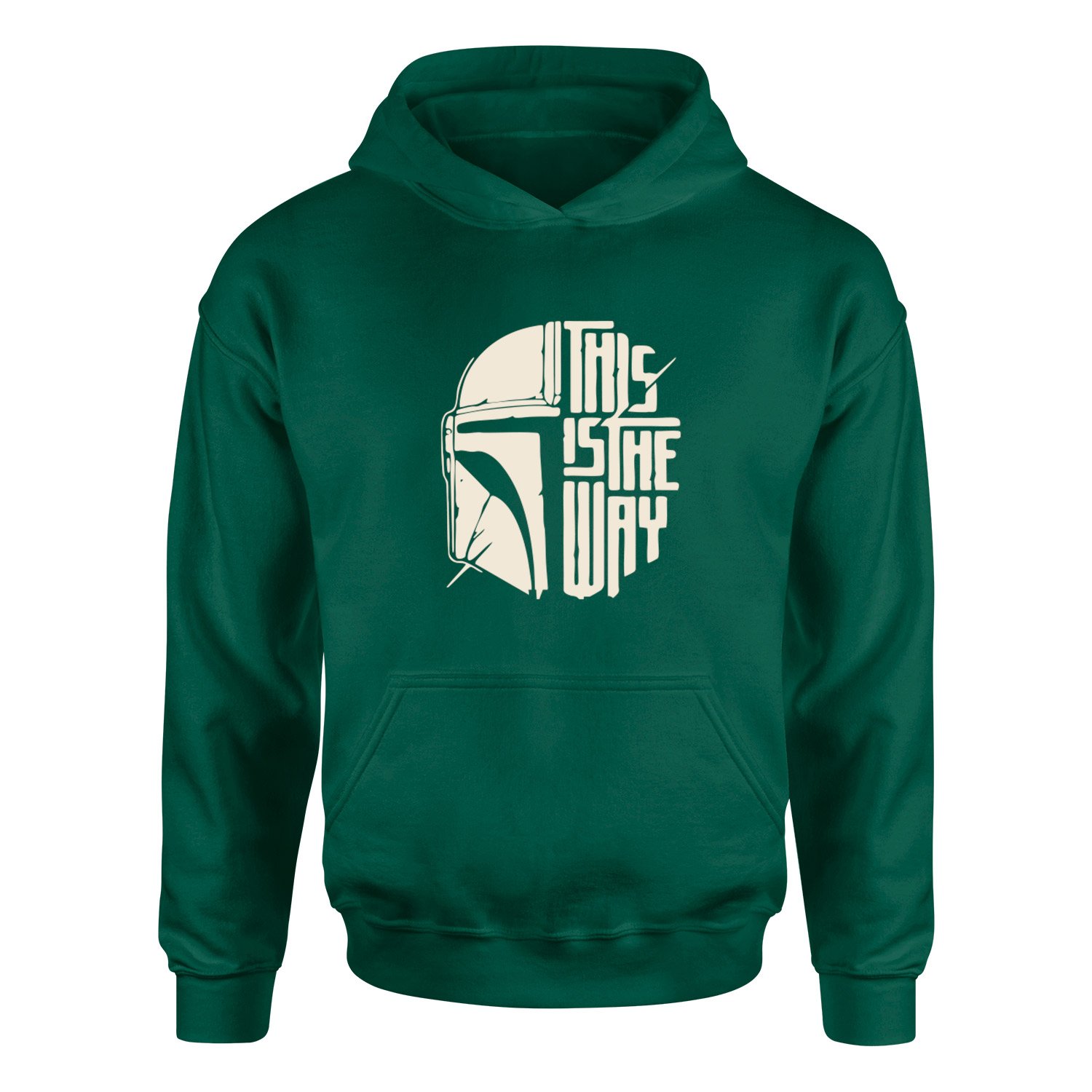 This is The Way SWTM Hoodie S - Nefti Yeşili