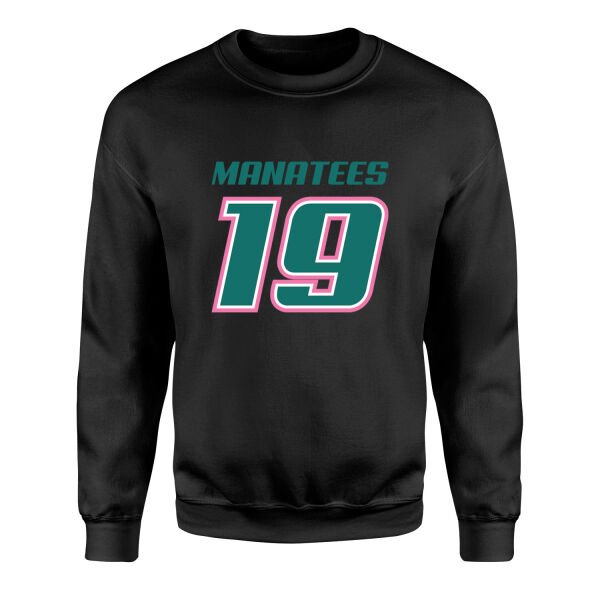 Manatees 19 | GTA Sweatshirt M - Siyah