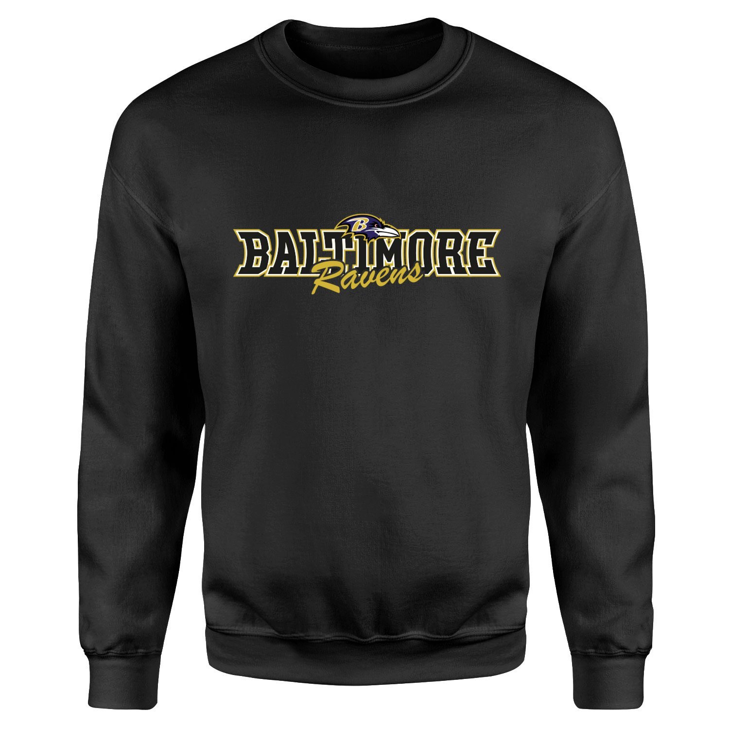 Baltimore Ravens BR Sweatshirt S - Siyah