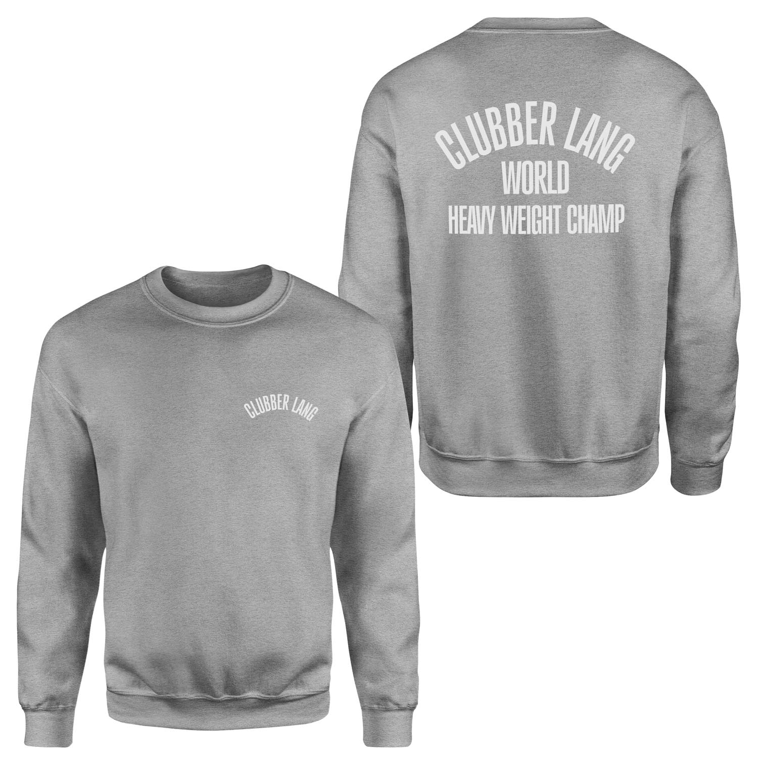 Clubber Lang Sweatshirt S - Gri
