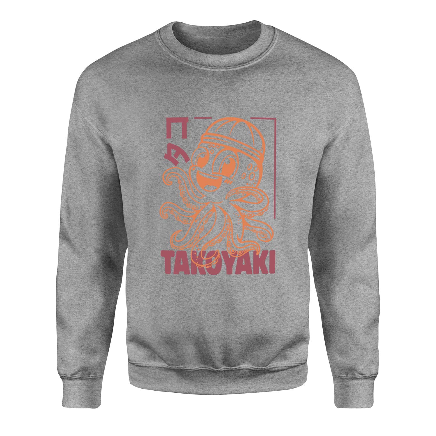 Takoyaki Sweatshirt L - Gri