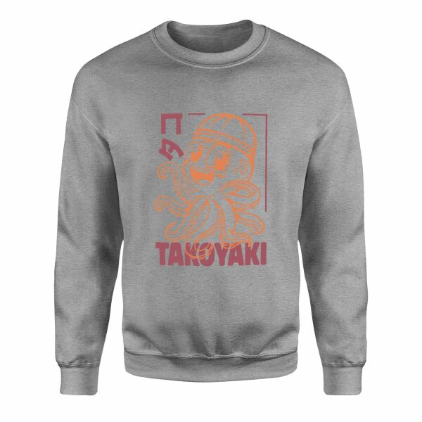 Takoyaki Sweatshirt L - Gri