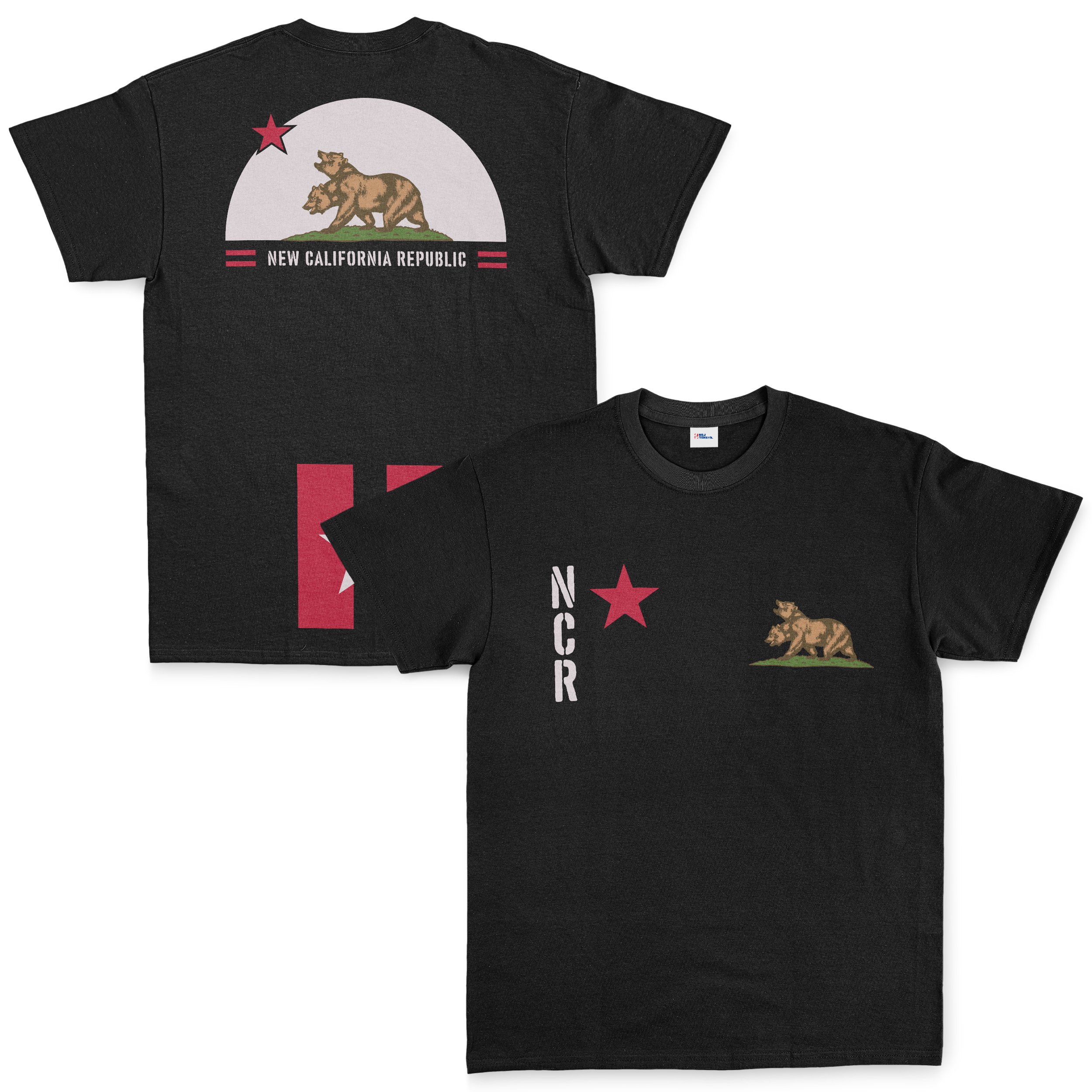 New California Republic NCR Star Edition Tişört S - Siyah