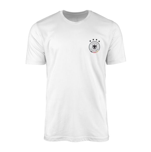 Almanya Tişört L - Beyaz | OUTLET