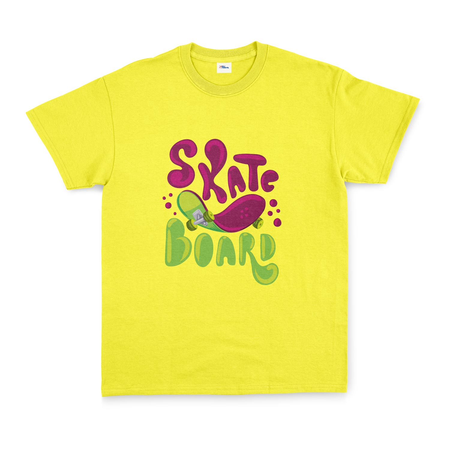 Dripping Skate Tişört S - Sarı
