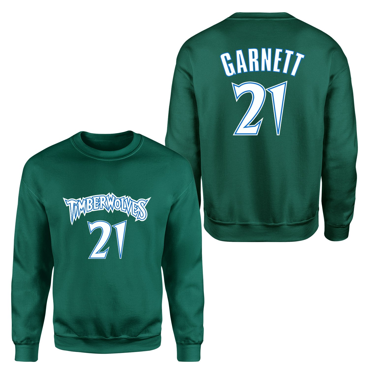 Kevin Garnett 21 THRBCK Forma Sweatshirt M - Nefti Yeşili