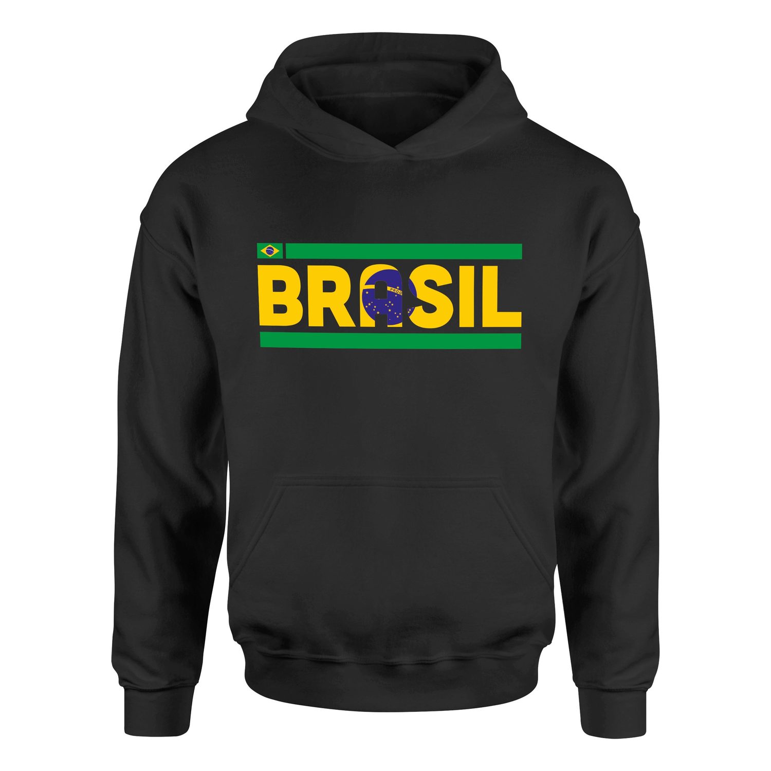Brezilya Hoodie XL - Siyah