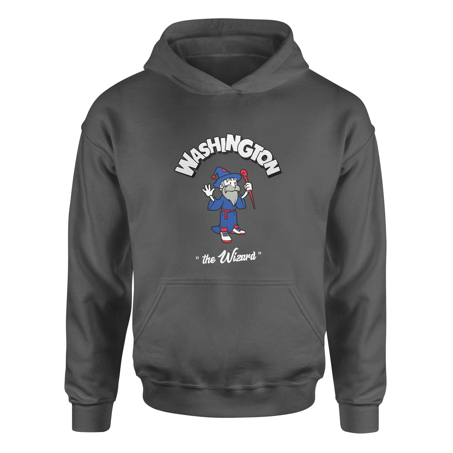 Wizards Cartoon Hoodie M - Füme