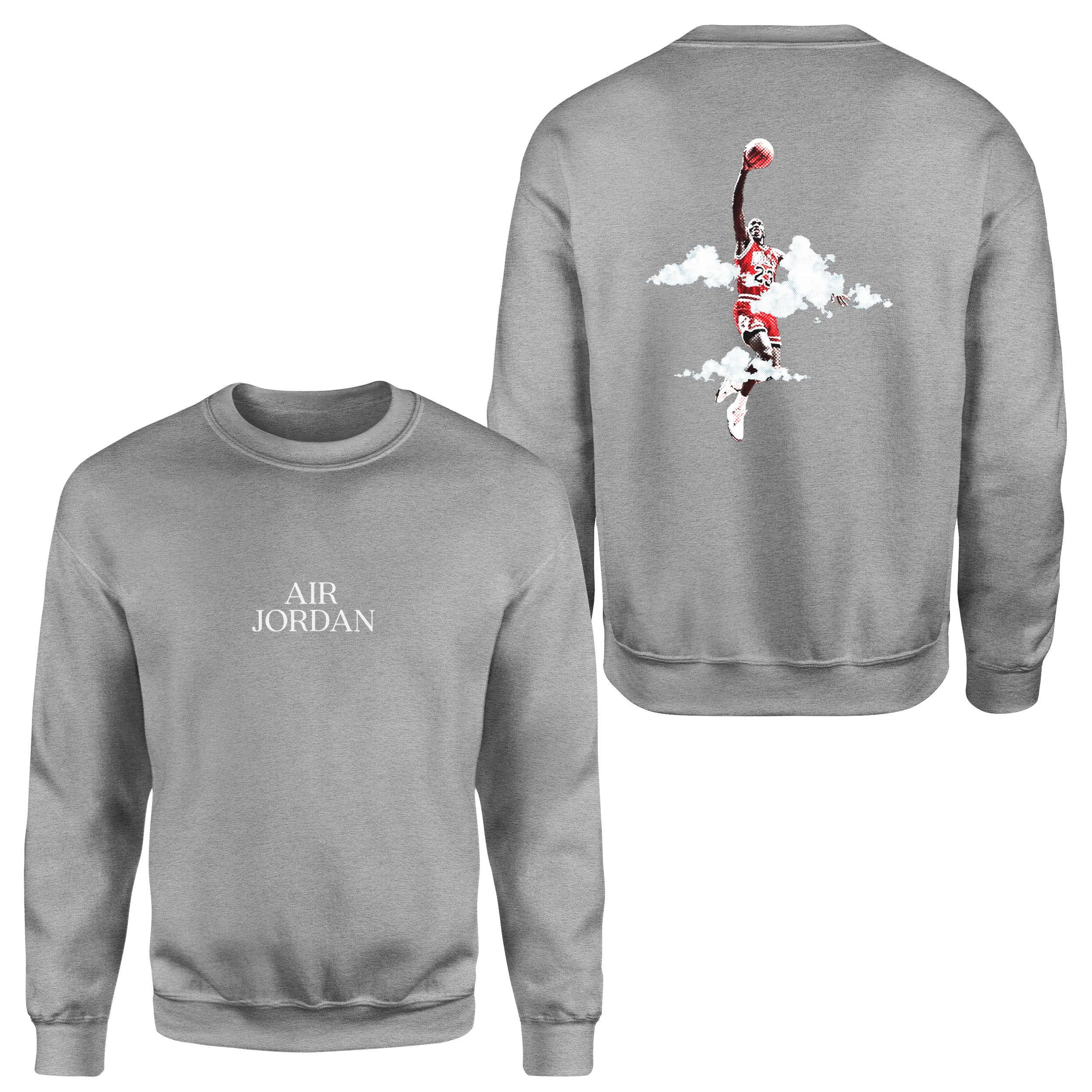 Air Jordan His Airness SE Sweatshirt S - Gri