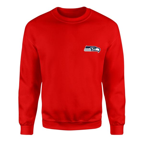 Seattle Seahawks Sweatshirt XL - Kırmızı