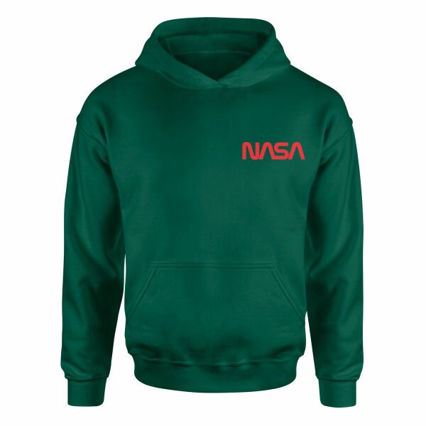 NASA Red Hoodie XL - Nefti Yeşili