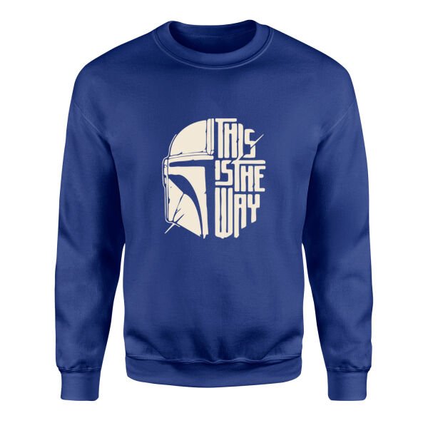 This is The Way SWTM Sweatshirt L - İndigo Mavisi