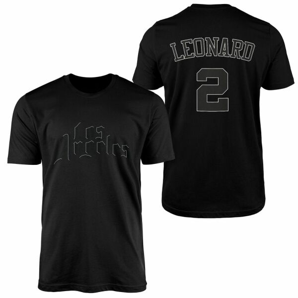 Kawhi Leonard Los Angeles Forma Tişört L - Siyah