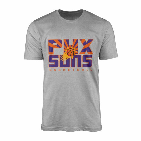 PHX Suns Tişört L - Gri