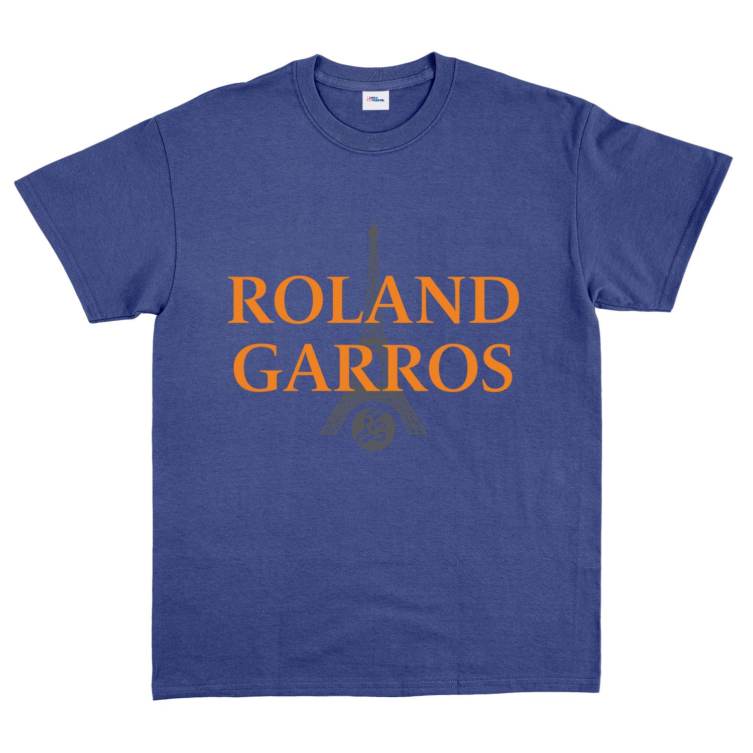 Roland Garros 2026 Casual Tişört L - İndigo Mavisi