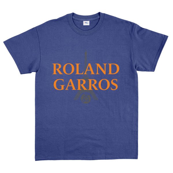 Roland Garros 2026 Casual Tişört L - İndigo Mavisi