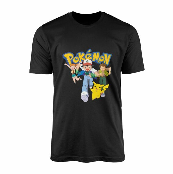 Pokemon Gotta Catch ’em All Tişört S - Siyah