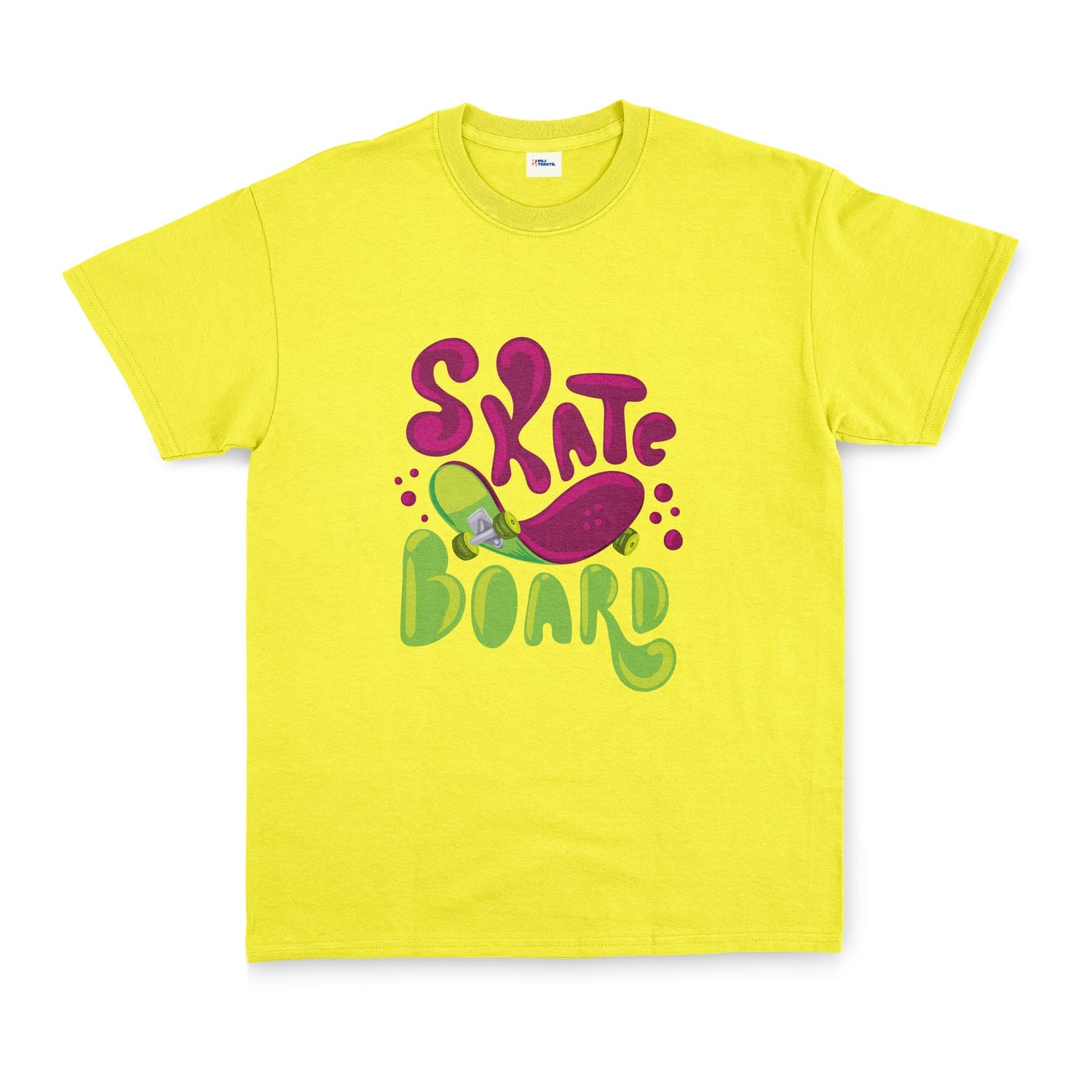 Dripping Skate Tişört M - Sarı