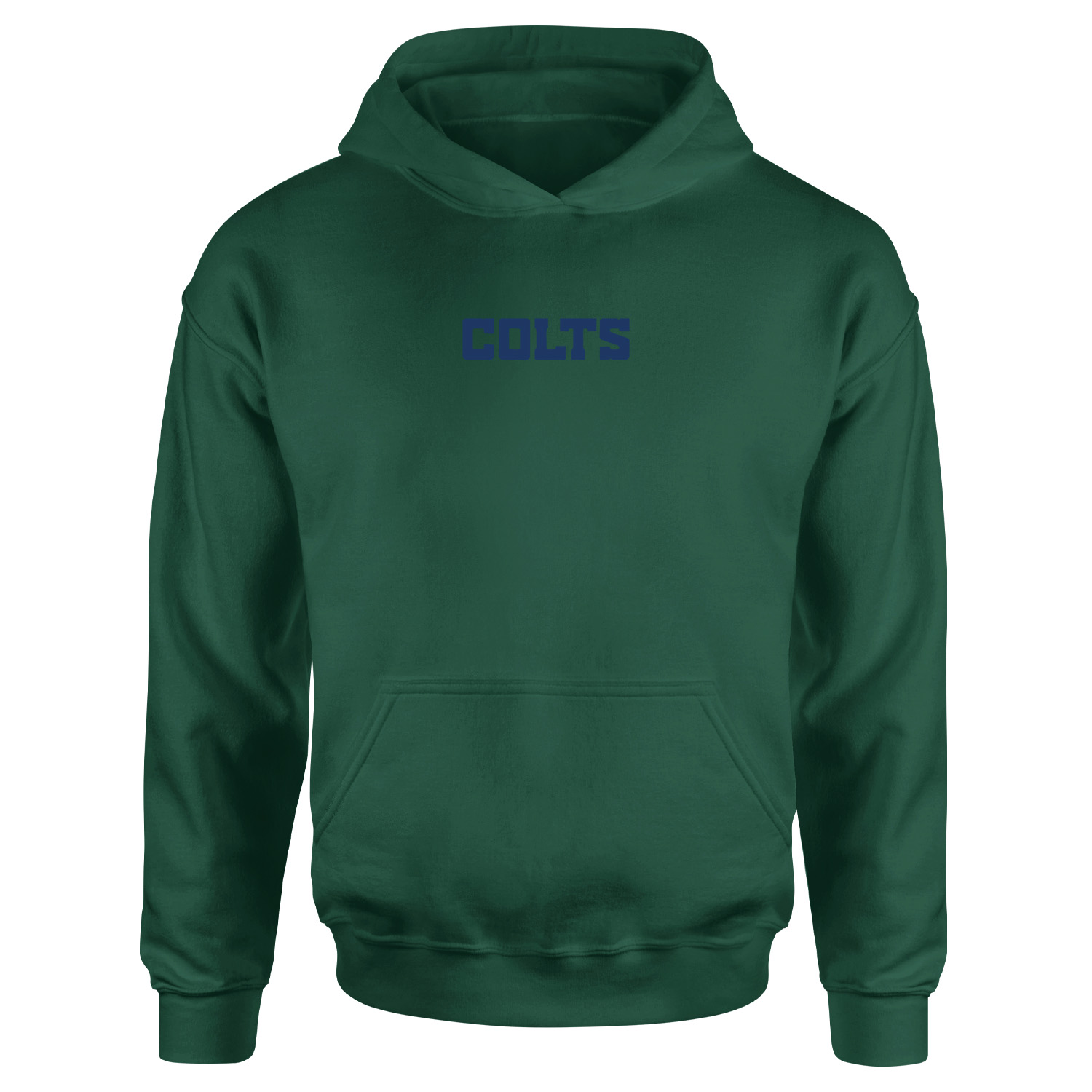 IN COLTS Iconic Hoodie M - Nefti Yeşili
