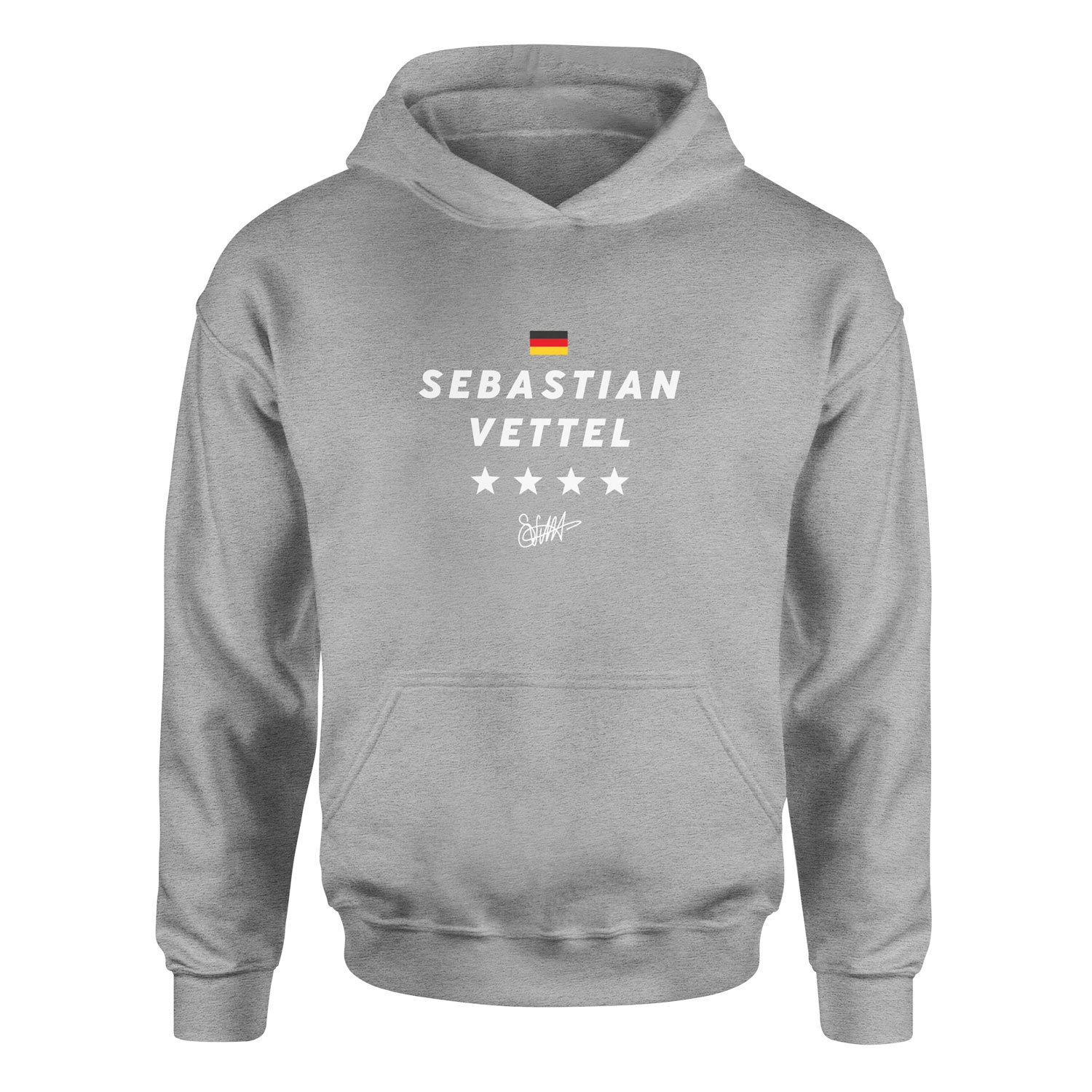Sebastian Vettel Hoodie XXL - Gri