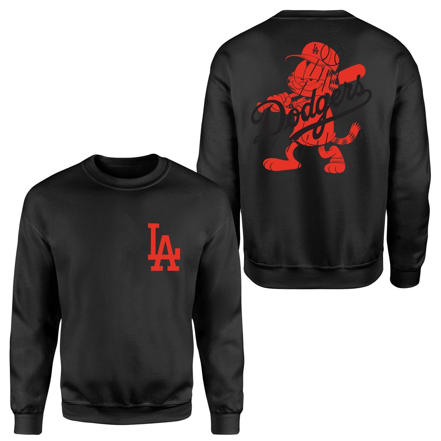LA Dodgers x GRFLD Sweatshirt M - Siyah