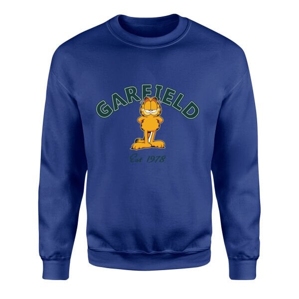 Garfield, est. 1978 Sweatshirt S - İndigo Mavisi