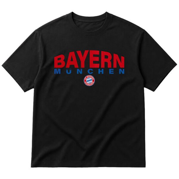 BAYERN München Oversize Tişört M - Siyah